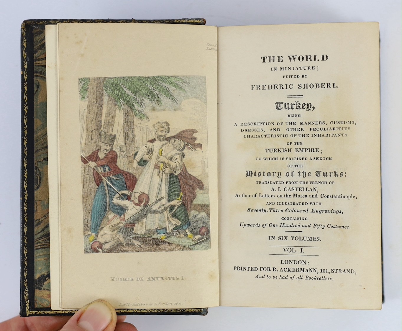 Shoberl, Frederick, editor - The World in Miniature: Turkey ...